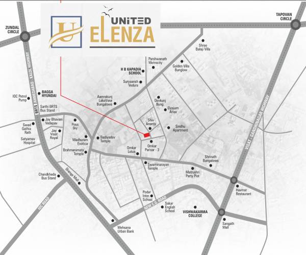  united-elenza Location Plan