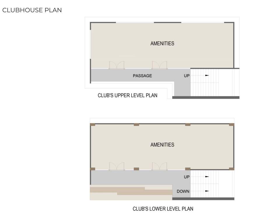  aarohi nimbus Block A To F Cluster Plan for Club House Floor