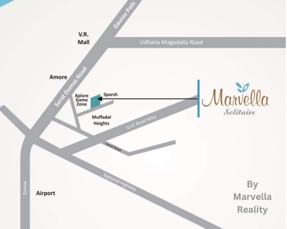  solitaire Location Plan