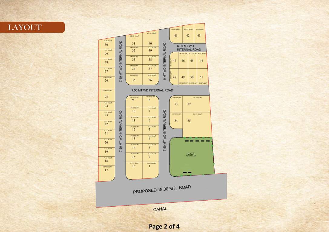  valletta homes Layout Plan