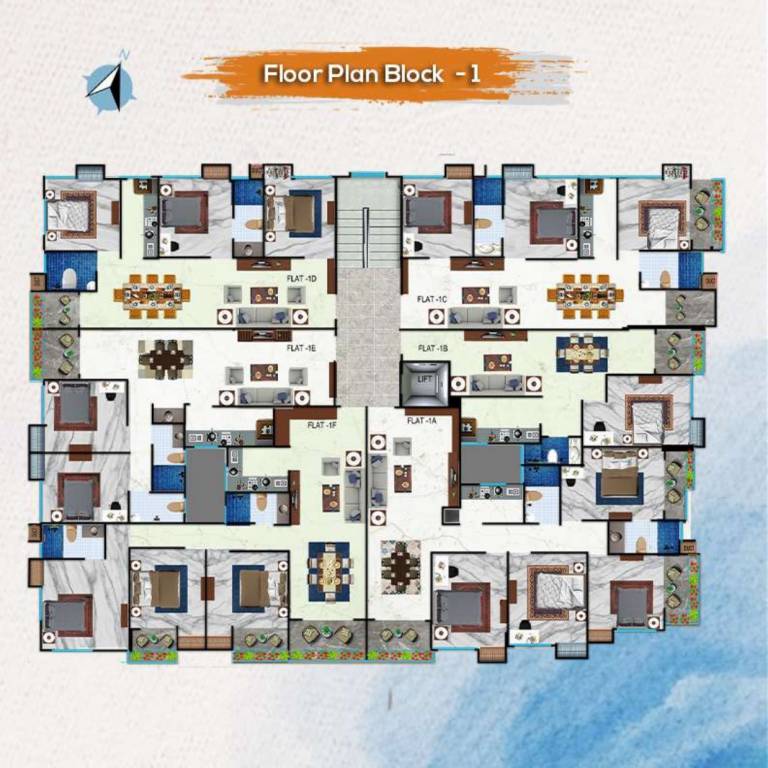  estrella Block A Cluster Plan