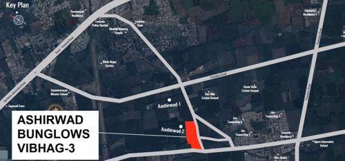  ashirwad-bunglow-vibhag-3 Location Plan