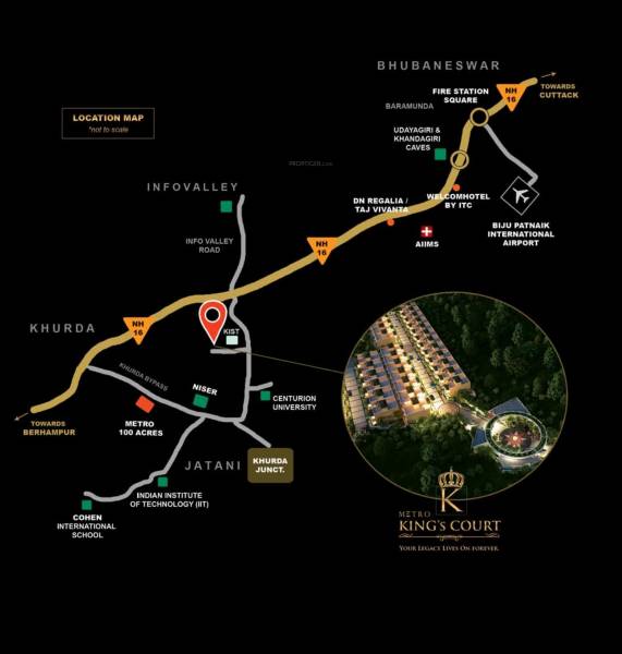 metro-kings-court Location Plan