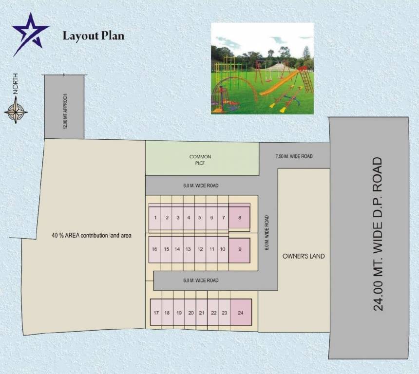  star residency Layout Plan
