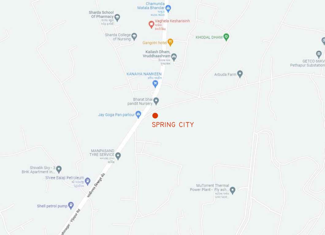  spring city Location Plan