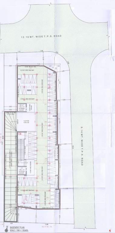  sainath apartment Sainath Apartment Basement Cluster Plan