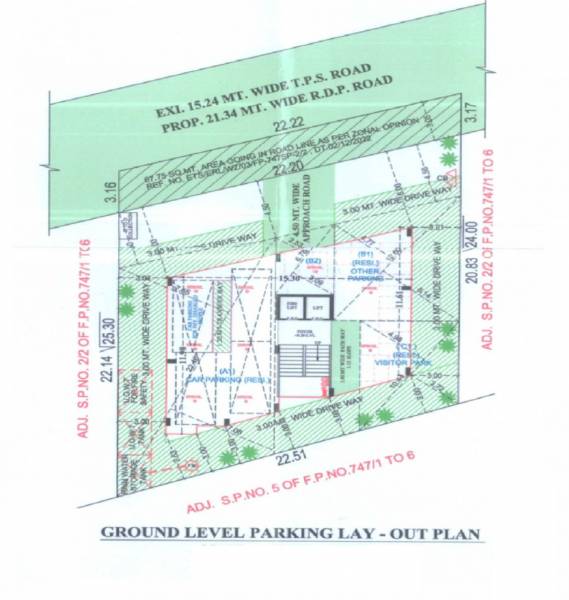 shantam-sapphire Shantam Sapphire Ground Floor Cluster Plan