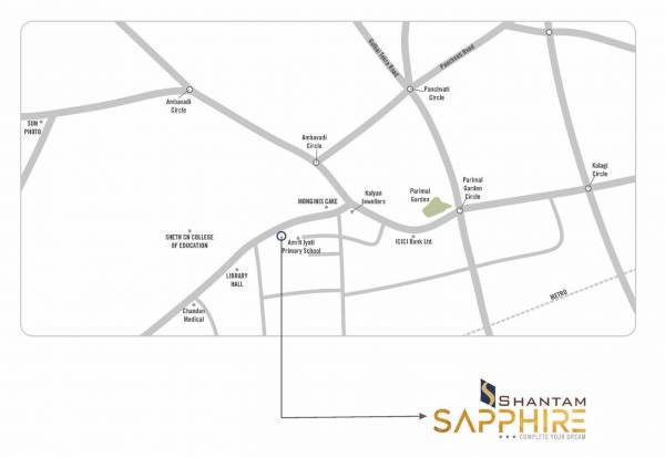  shantam-sapphire Location Plan