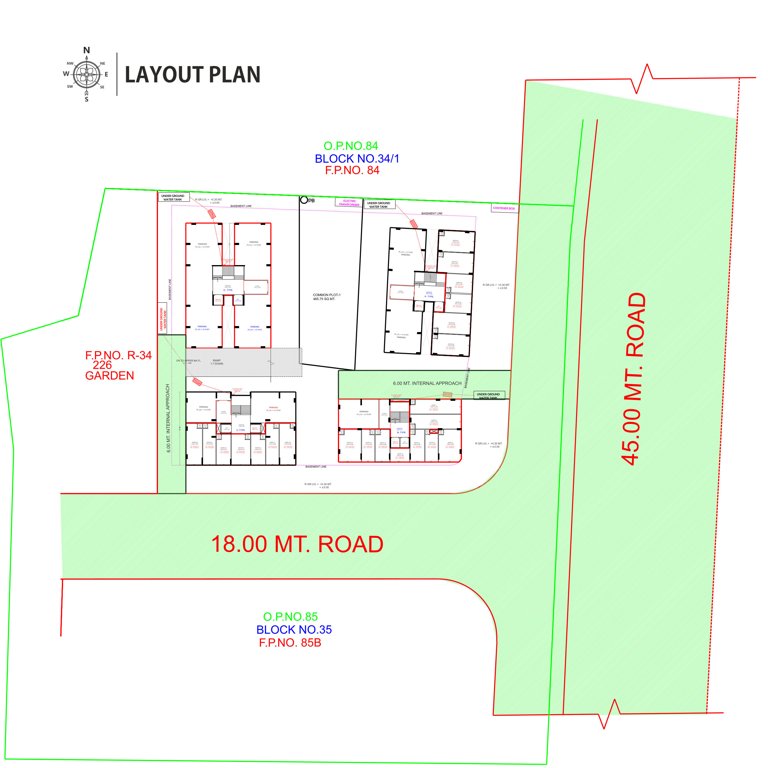 sky heaven Layout Plan