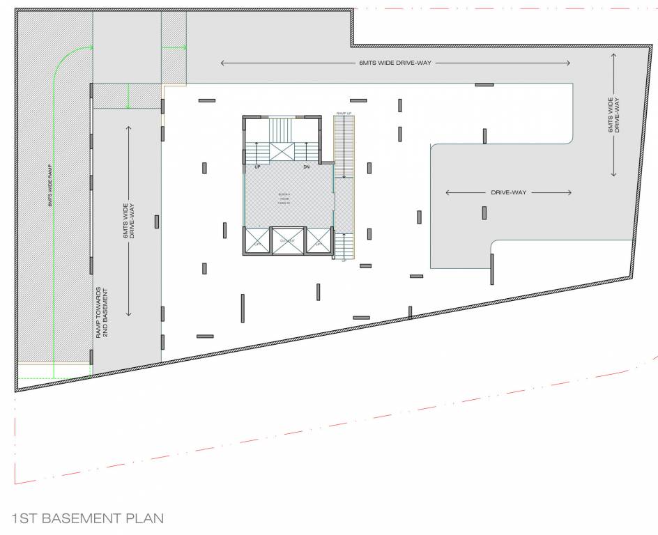 siesta Unit I 1st Basement Cluster Plan