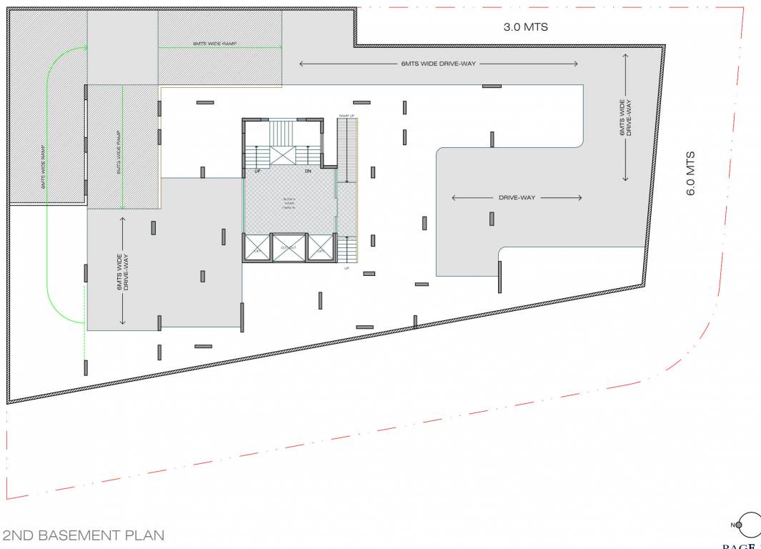  siesta Unit I 2nd Basement Cluster Plan
