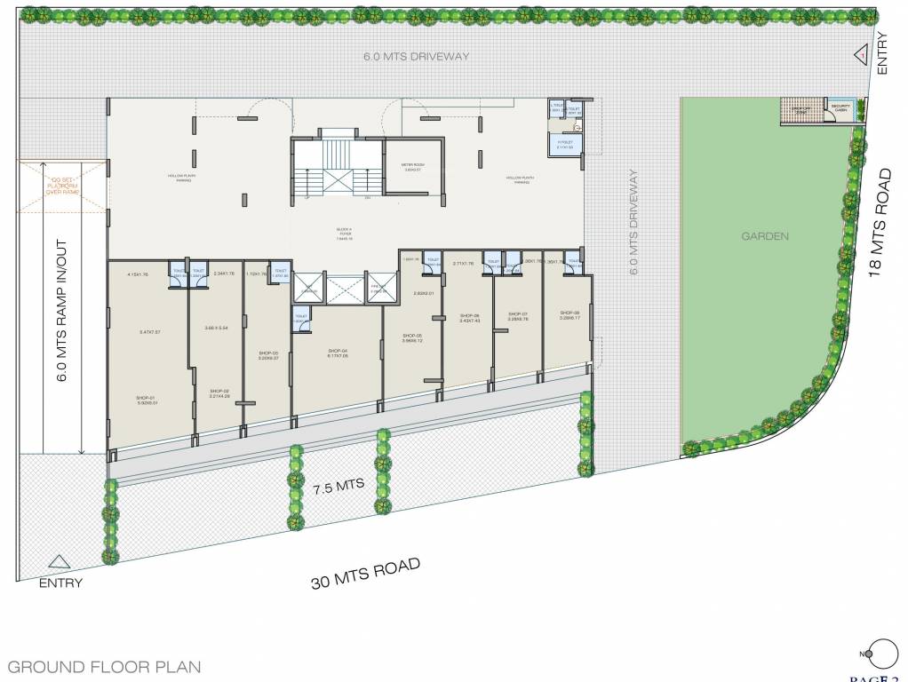  siesta Unit I Ground Cluster Plan