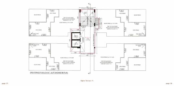  emerald Block A Terrace Cluster Plan