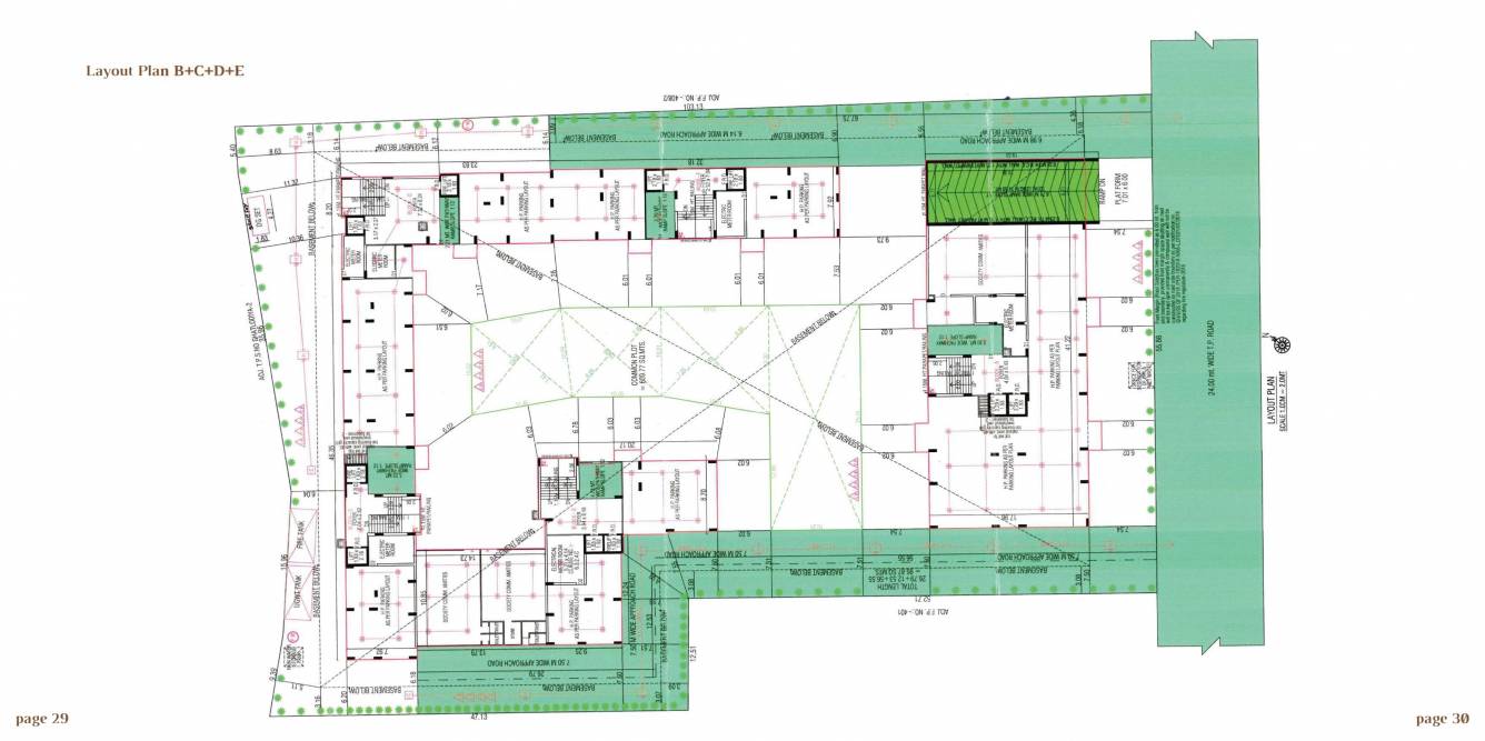  emerald Block B, Block C, Block D, Block E  Cluster Plan