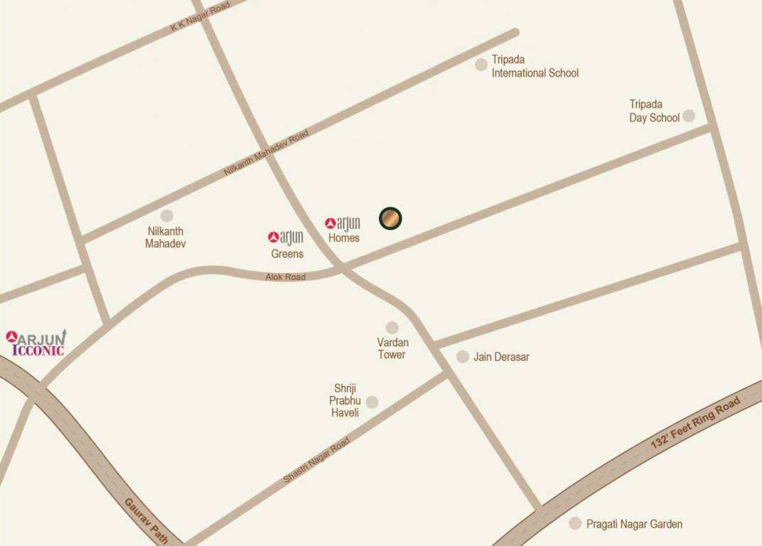  emerald Location Plan