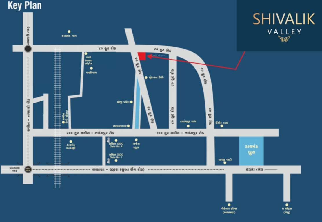 valley Location Plan