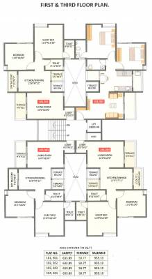  heights-building-b Building B Cluster Plan for 1st Floor
