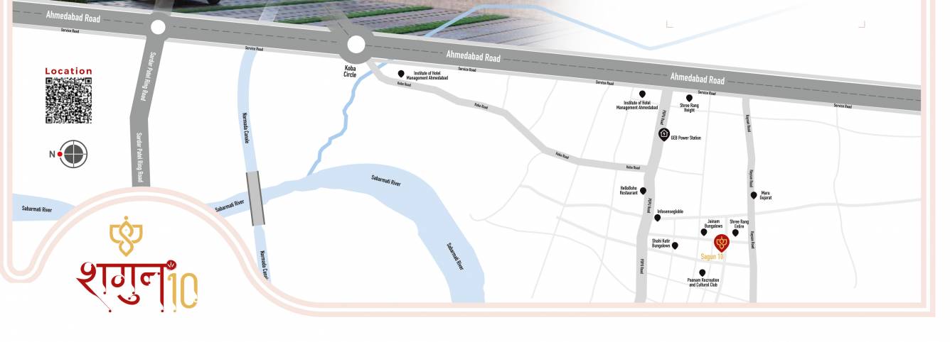  shagun 10 Location Plan