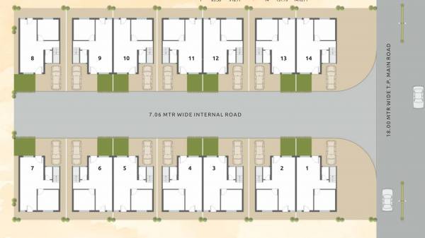  bhavi-bungalows Layout Plan