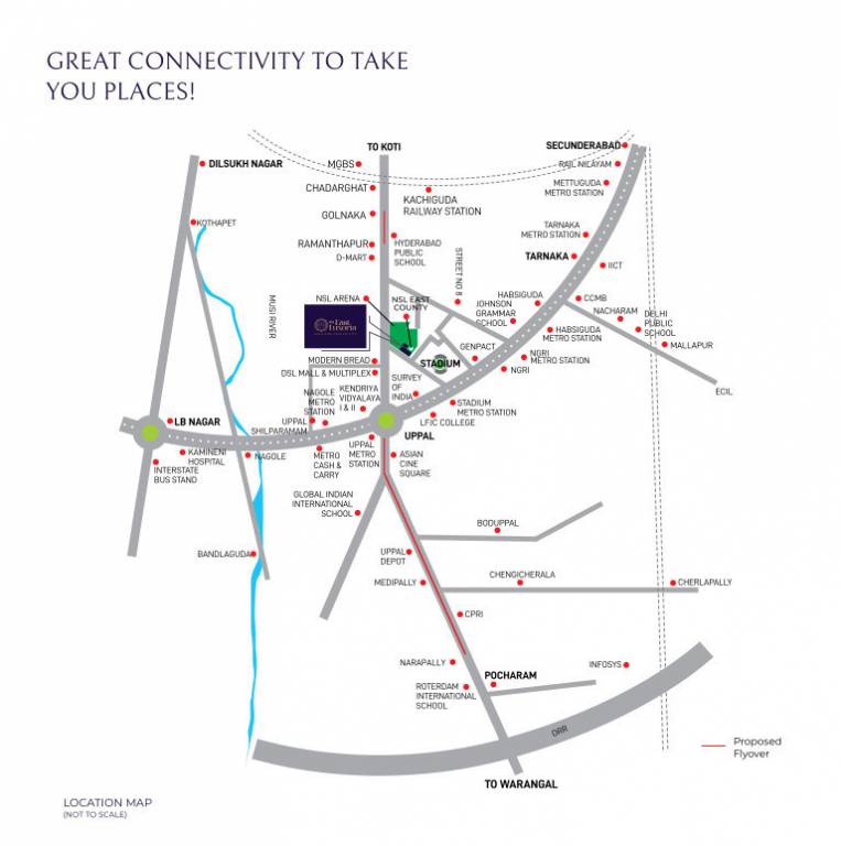  luxoria Location Plan