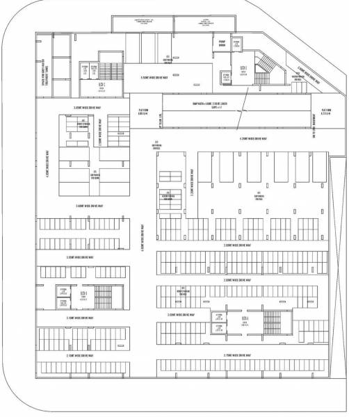  soham Block A,B,C,D Cluster Plan For Basement One