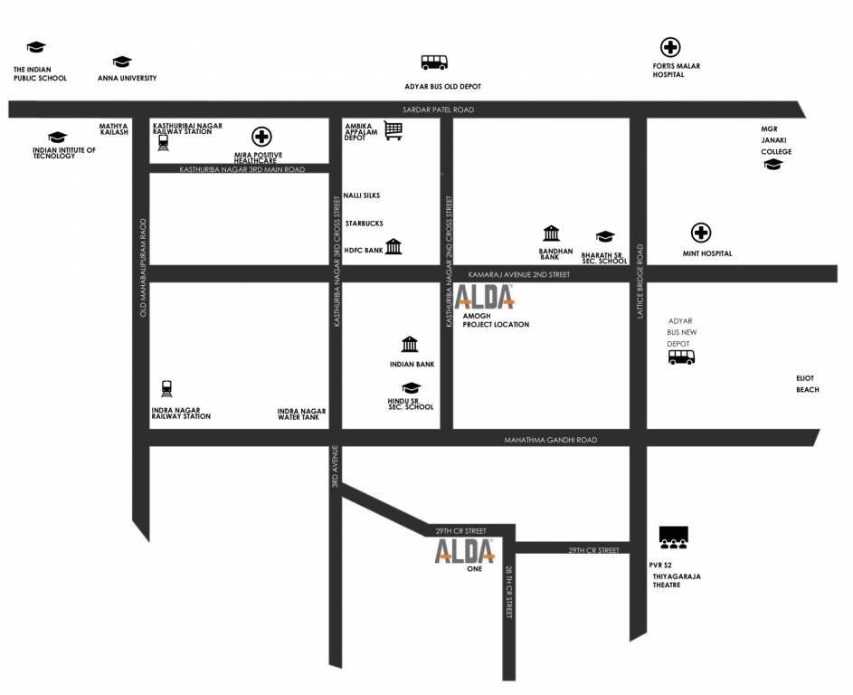  alda amogh Location Plan
