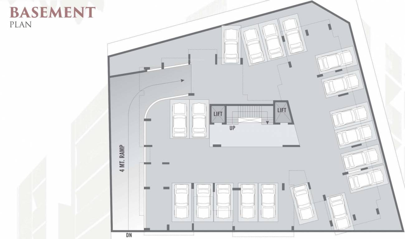 samir appartment Samir Appartment Basement Cluster Plan