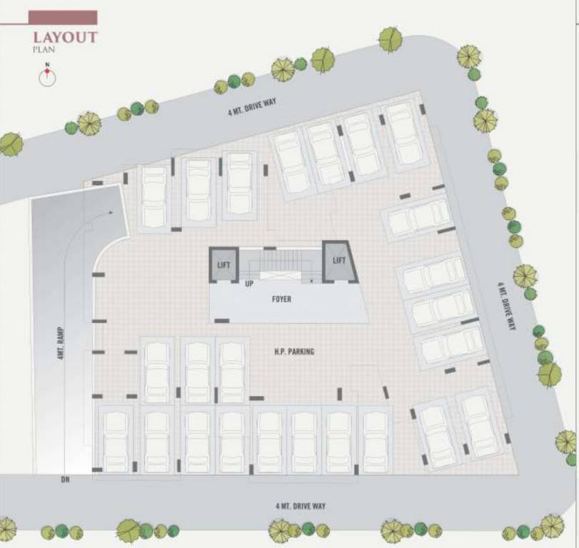  samir appartment Layout Plan