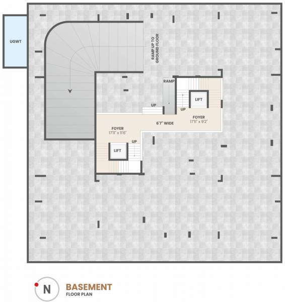  lifestyle Building 1(A) Basement Cluster Plan