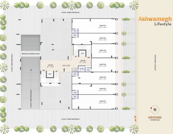  lifestyle Building 1(A) Ground Cluster Plan