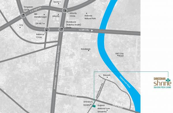  shreedhar-shrine Location Plan