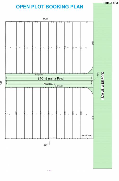  amrut udhyog nagar 3 vibhag f Layout Plan
