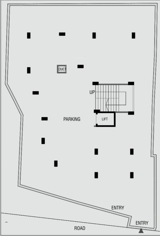 sanidhya appartment Sanidhya Appartment Cluster Plan For Ground Floor