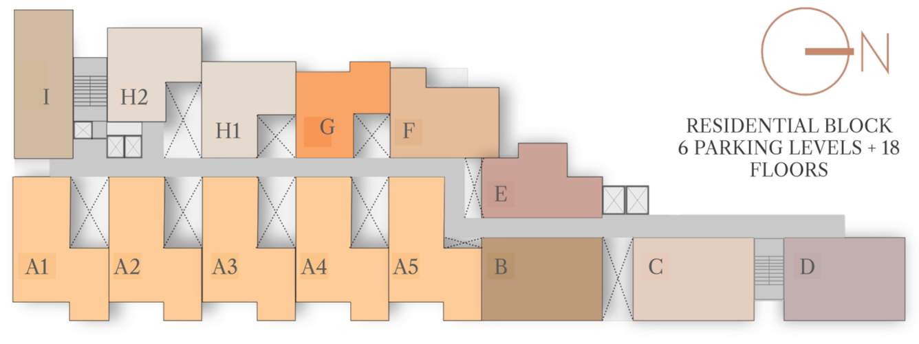  urvi by urban sky Urvi By Urban Sky Typical Cluster Plan