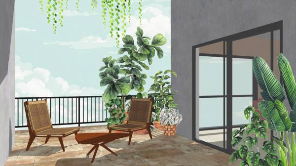  urvi-by-urban-sky Balcony