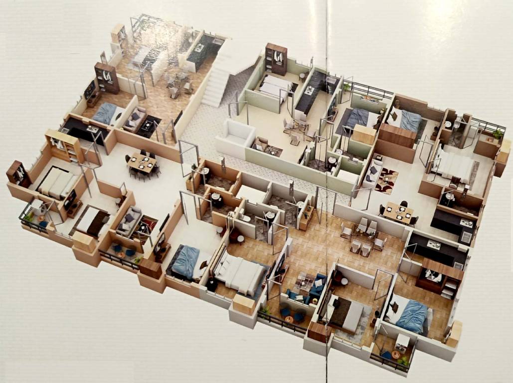  fair enclave Fair Enclave Cluster Plan For 3D Typical Floor Plan