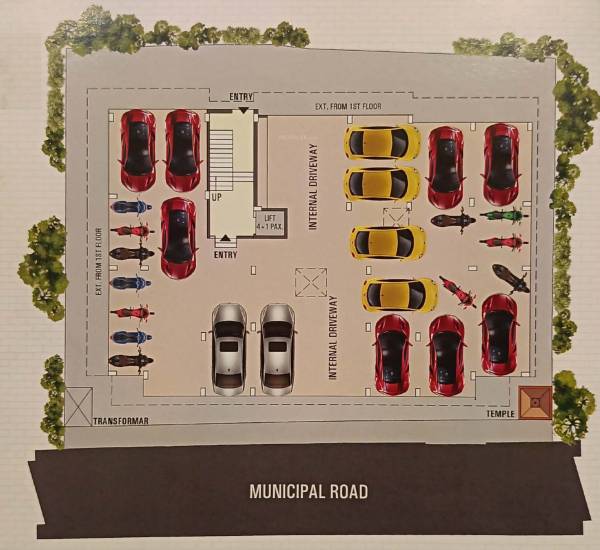  fair-enclave Fair Enclave Cluster Plan for ground Floor