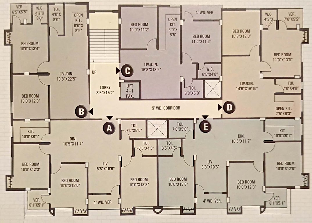  fair enclave Fair Enclave Cluster Plan From 1st To 4th Floor