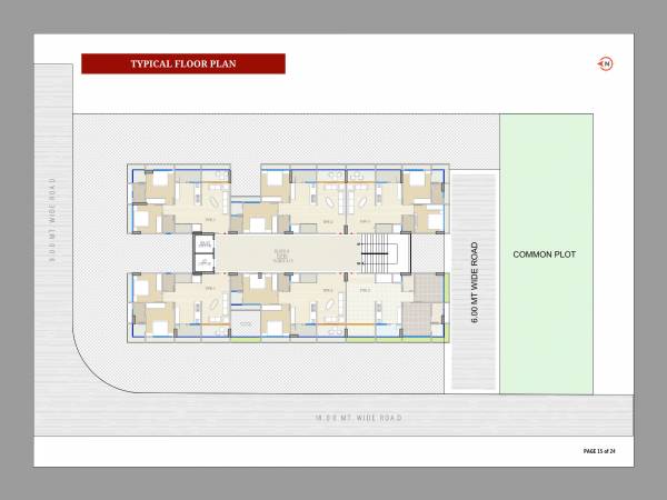  tokyo-town Block A Typical Cluster Plan