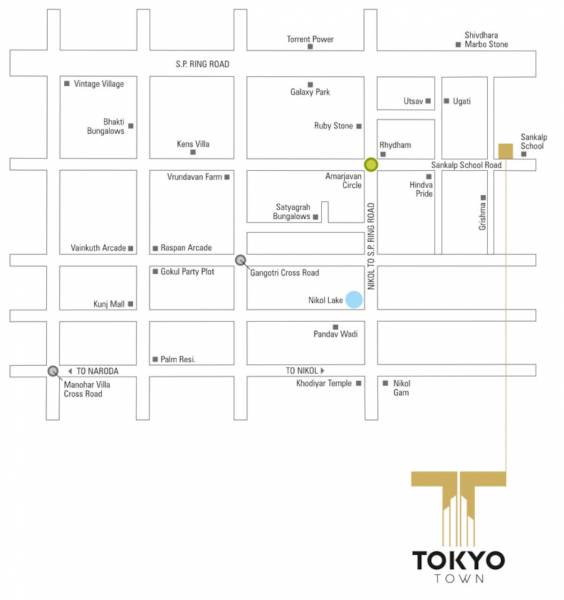  tokyo-town Location Plan