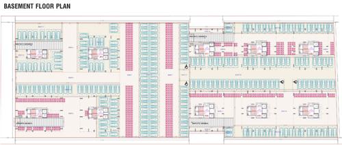 Block A1 To B2 Cluster Plan for ground Floor sky-nand-heights Block A1 To B2 Cluster Plan for ground Floor