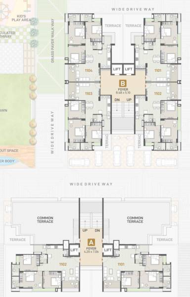  skyview Block A Cluster Plan For 11th Floor
