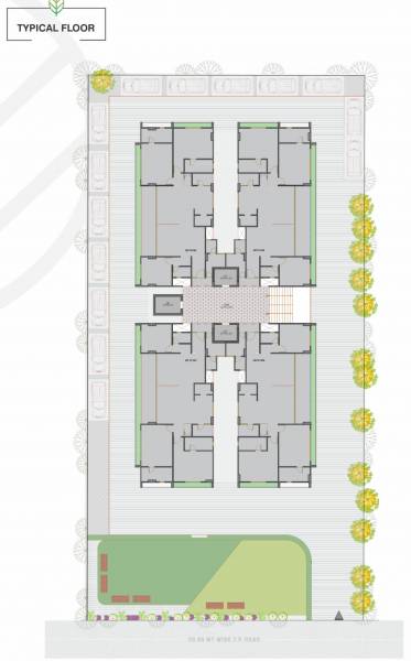  sky A  Typical Cluster Plan