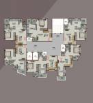  shree-hari-darshan Shree Hari Darshan Cluster Plan from 2nd to 6th Floor