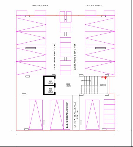  bela-apartment Bela Apartment Cluster Plan For Ground Floor