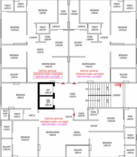  bela-apartment Bela Apartment Cluster Plan From 1st To 4th Floor