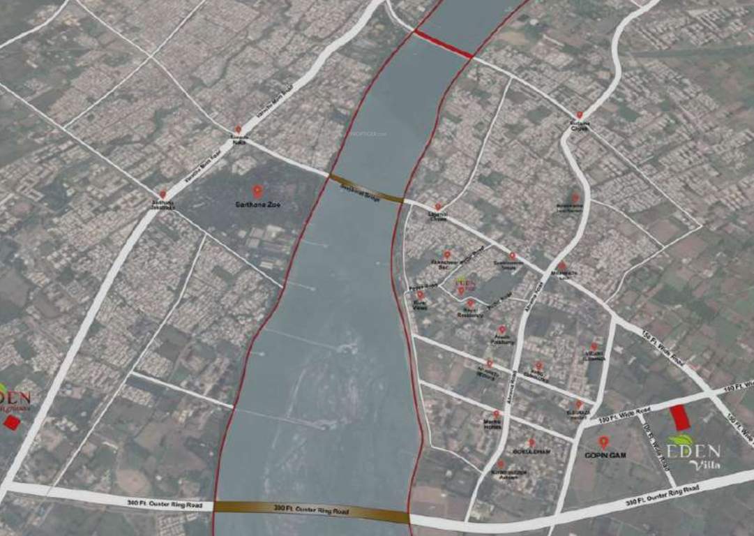  eden villa Location Plan
