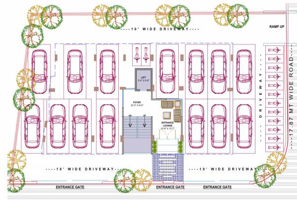  rushabh-927 Rushabh 927 Cluster Plan For Ground Floor