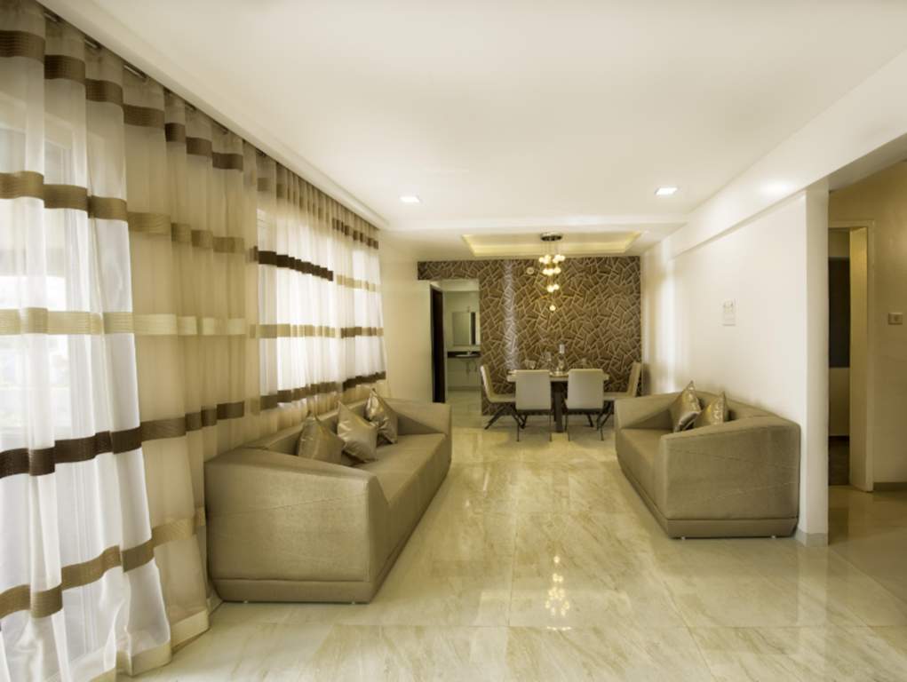  chowhan residency phase ii Living Area