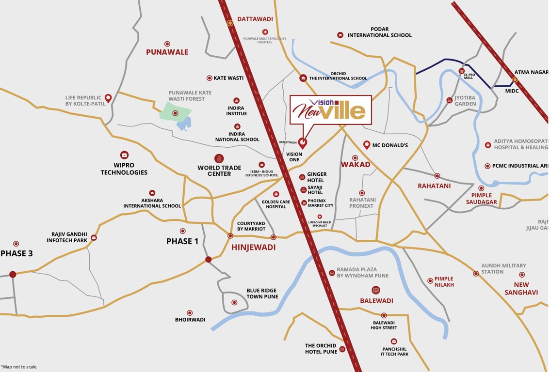  vision new ville Location Plan
